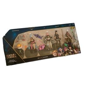 LEAGUE of Legends Dual Cities Pack  4" Action Figure 1st Edition Set